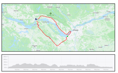 Cycling Through Ottawa, Quyon and Gatineau