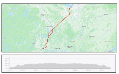 Ruta ciclística de Ottawa a Perth